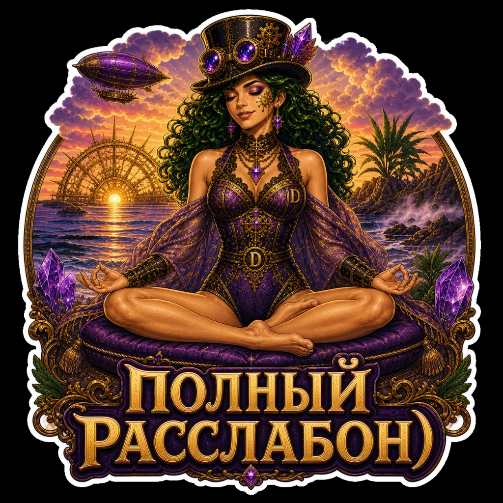 Relax Sticker